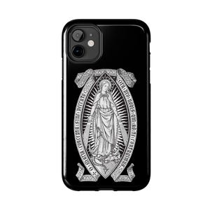 Onze-Lieve-Vrouw van de Wonderbaarlijke Medaille - Stevige telefoonhoesjes, case-Mate, katholiek geschenk, Madonna, traditioneel, Latijns gebed, Moederdag, Maagd Maria