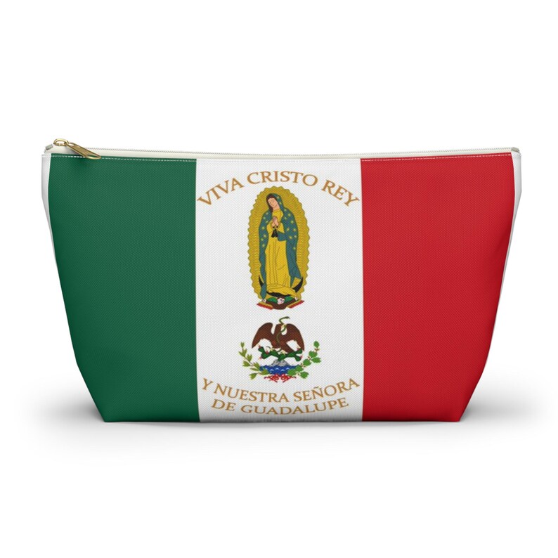 Viva Cristo Rey bag, Rosary, Chapel Veil, Catholic, Priest, Gift, Mary, Madonna, Guadalupe, Christian, Mexican, history, Cristero, Mexico image 5