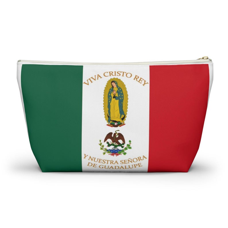 Viva Cristo Rey bag, Rosary, Chapel Veil, Catholic, Priest, Gift, Mary, Madonna, Guadalupe, Christian, Mexican, history, Cristero, Mexico image 6