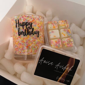 Birthday cake candle