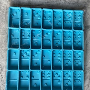 Hartvormige Domino-vorm: dik siliconen, gietstuk epoxyhars