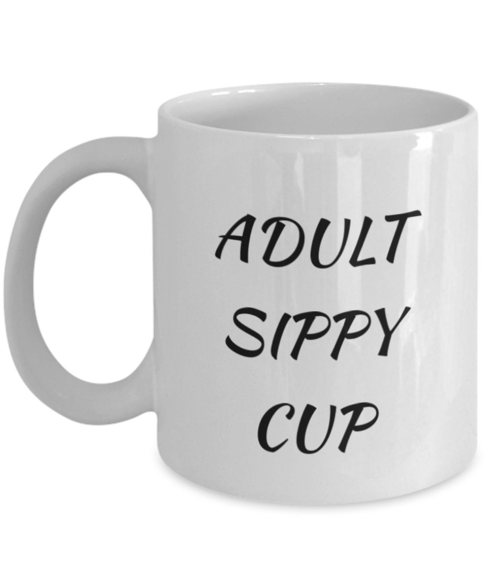 Adult Sippy Cup Adult Sippy Mug Adult Cup Adult Mug Fun -  in 2023