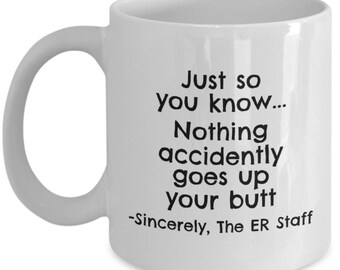 ER nurse cup, ER nurse mug, funny ER nurse gift, Funny  nurse gift