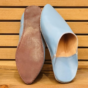 Moroccan shoes made of fine leather, Moroccan pantsuits for her, Traditional babous, comfortable shoes, exceptional gift