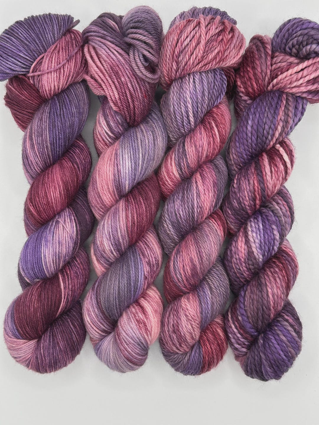 Raspberry Delight – Hand-dyed Yarn | Lush Berry Patch Colorway ...