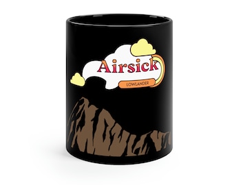 Airsick Lowlander Stormlight Archive Cosmere 11oz Black Mug