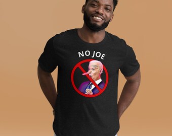 No Pinocho Jo Biden, camiseta unisex para hombres para mujeres política divertida ya es suficiente