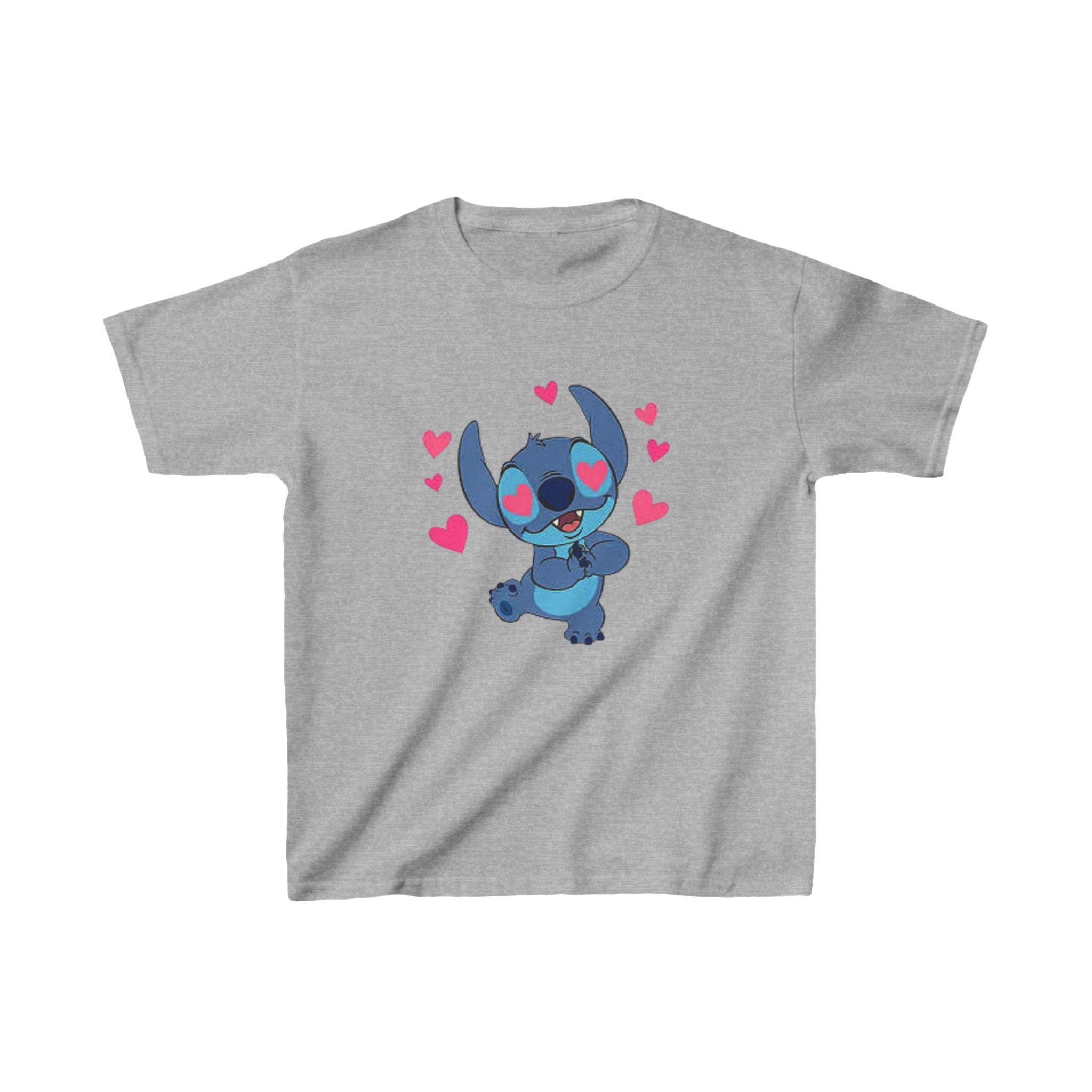 Stitch Valentines Kids Tee - Etsy