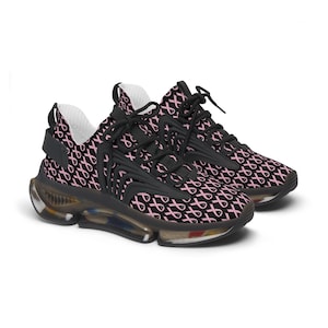 Breast Cancer Awareness Women&#39;s Mesh Sneakers