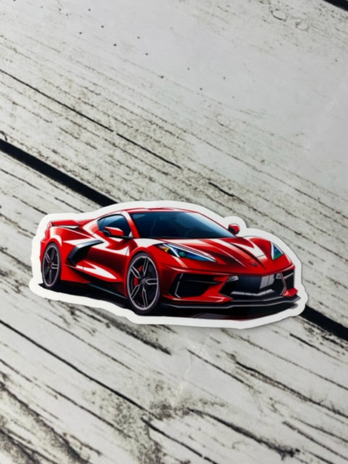 Sticker - Chevrolet Corvette C8 - Etsy