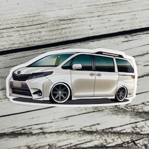 Sticker Toyota Sienna Minivan