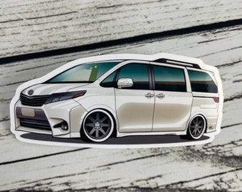 Sticker Toyota Sienna Minivan