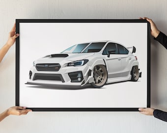 Digital - Subaru WRX Sti modified car - subbie
