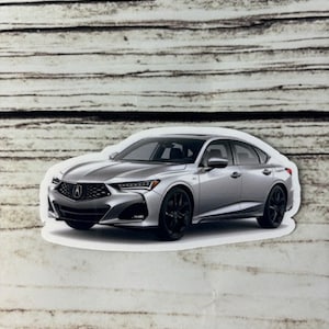 Sticker Acura TLX Sedan - Silver