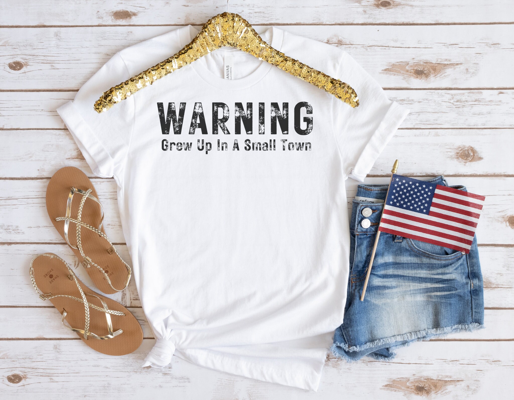 Warning Grew up in A Small Town Small Town Mentality Etsy