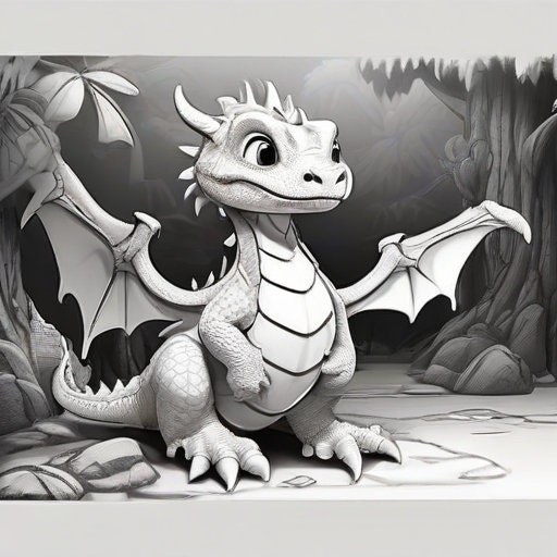 10 Color Dragon Pages Dragon Color Book Color Book Fantasy Dragon Pages