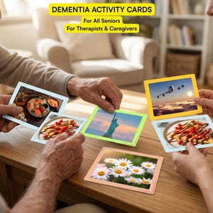 Dementia Activity Cards for Seniors | Categorization Game for Alzheimer’s & Aging Adults | Cognitive Stimulation OT (Digital Product)