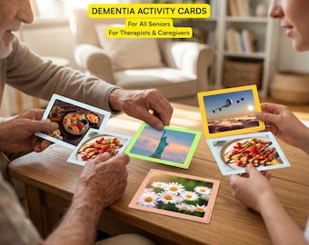 Dementia Activity Cards for Seniors | Categorization Game for Alzheimer’s & Aging Adults | Cognitive Stimulation OT (Digital Product)