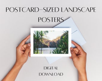 Landscape Scenery Prints|Digital Download Posters|Postcard Sized Posters|Film Photography|Digital Artwork|Nature Wall Art