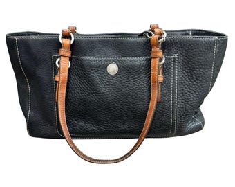 COACH Hand Bag ハンドバッグ ジャッキー タッセル y2k 黒 Vintage