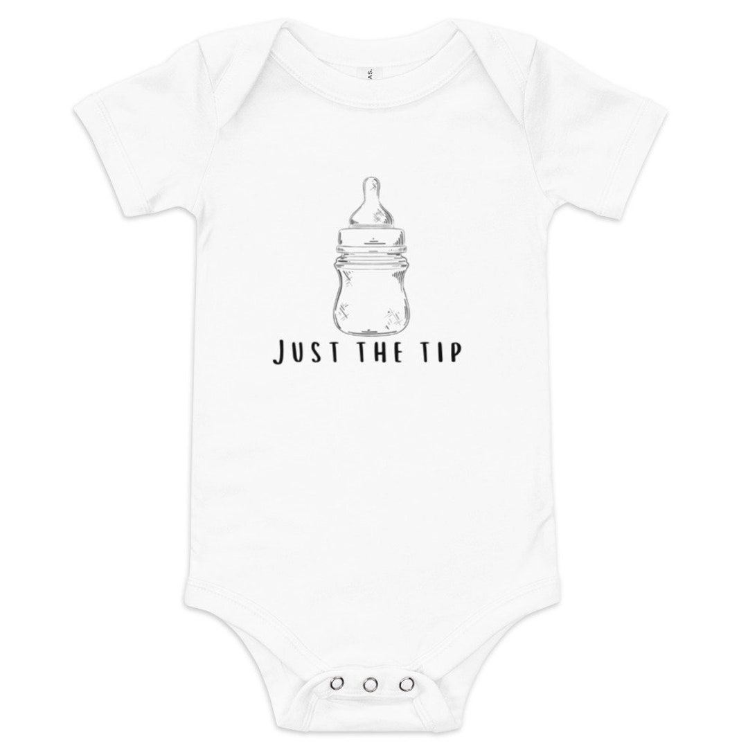 Just the Tip Baby Onesie Etsy