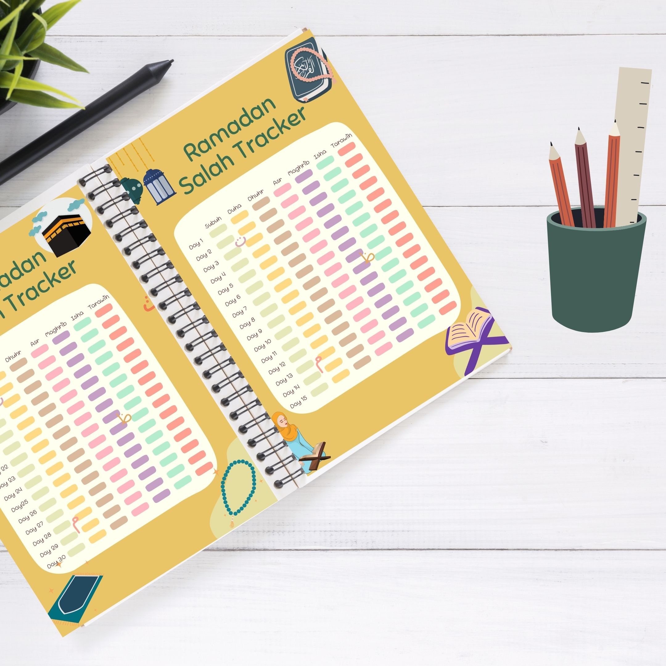 ramadan goals planner