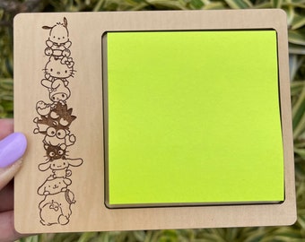 New Laser Engraved HK & Friends Post-It Holder