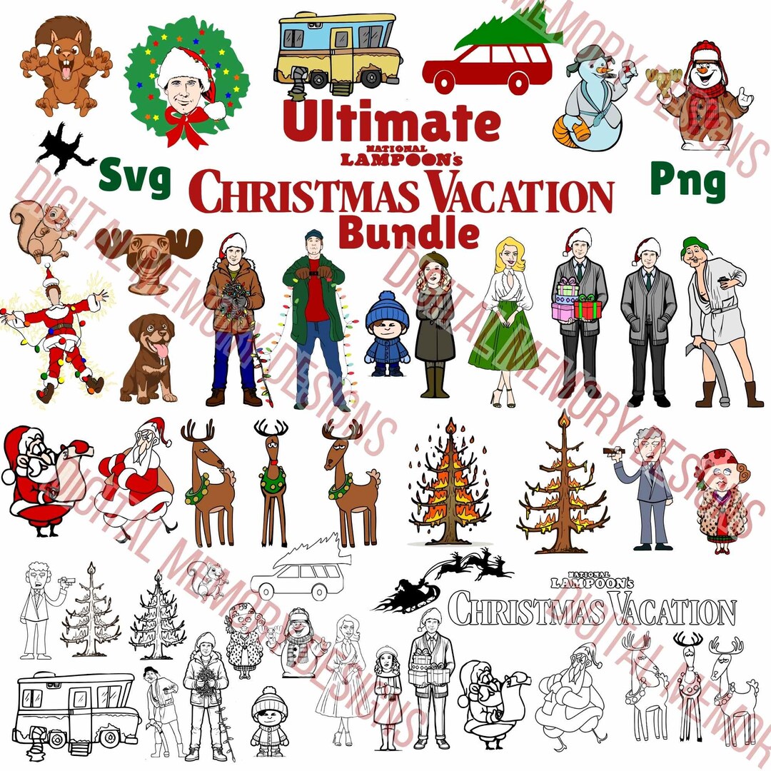 Christmas Vacation Clip Art