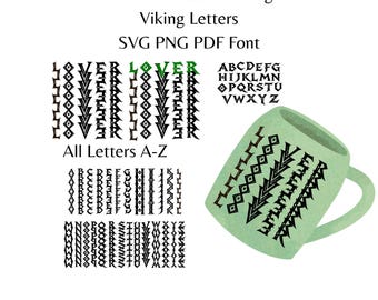 Hidden message tribal viking Letters, Funny Adult Humor Mug Wrap Design, Sarcastic Coffee Lover,Geometric words pattern SVG PNG Pdf clip art