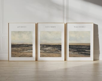 Act Justly, Love Mercy, Walk Humbly, Set of 3 Christian Prints, Micah 6:8 Wall Art, Bible Verse Wall Art, Modern Christian Wall Art