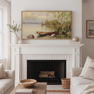 Proverbs 3:5-6 Frame TV Art, Christian Decor, Vintage Christian Art, Samsung TV Bible Art, Frame Tv Bible Verse, Frame Tv Scripture Artwork