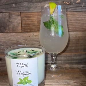 Mint Mojito Soja-Kerze