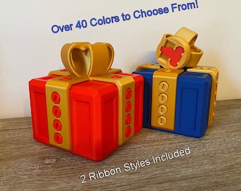 Annoying Gift Box (Large)/ 20 Screws / Prank Gift Box / Two Ribbon Options