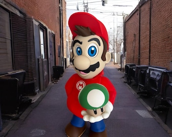 Chill Mario & Luigi Figures | 2 Sizes | Multiple Styles | Retro Gaming Collectible | Game Decor | Great Video Game Gift!