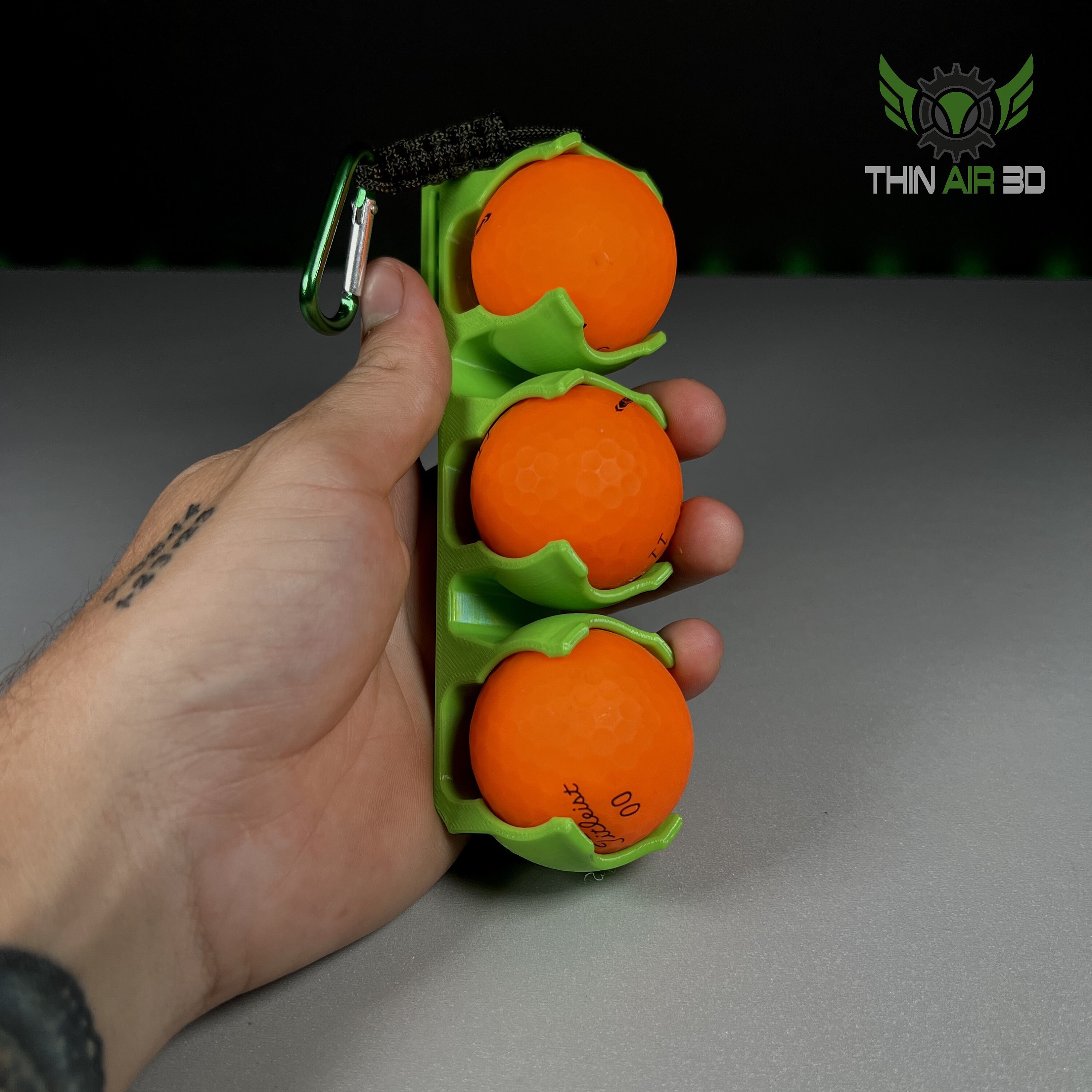 Golf Ball Holder Golf Ball Caddy 13 Golf Balls Golf Bag Etsy