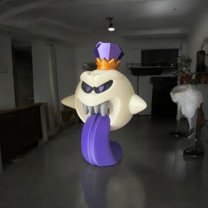 King Boo and Normal Boo | Glow in the Dark | 2 Sizes | Great Gift for the Collector or Game Room!