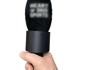 Runde Mikrofonfahne | Zylinder-Flag mit Optionen für Logo | Kundenspezifische Größe verfügbar