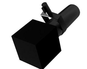 Microphone Flag for Shure SM7B | Round or Sharp Corners