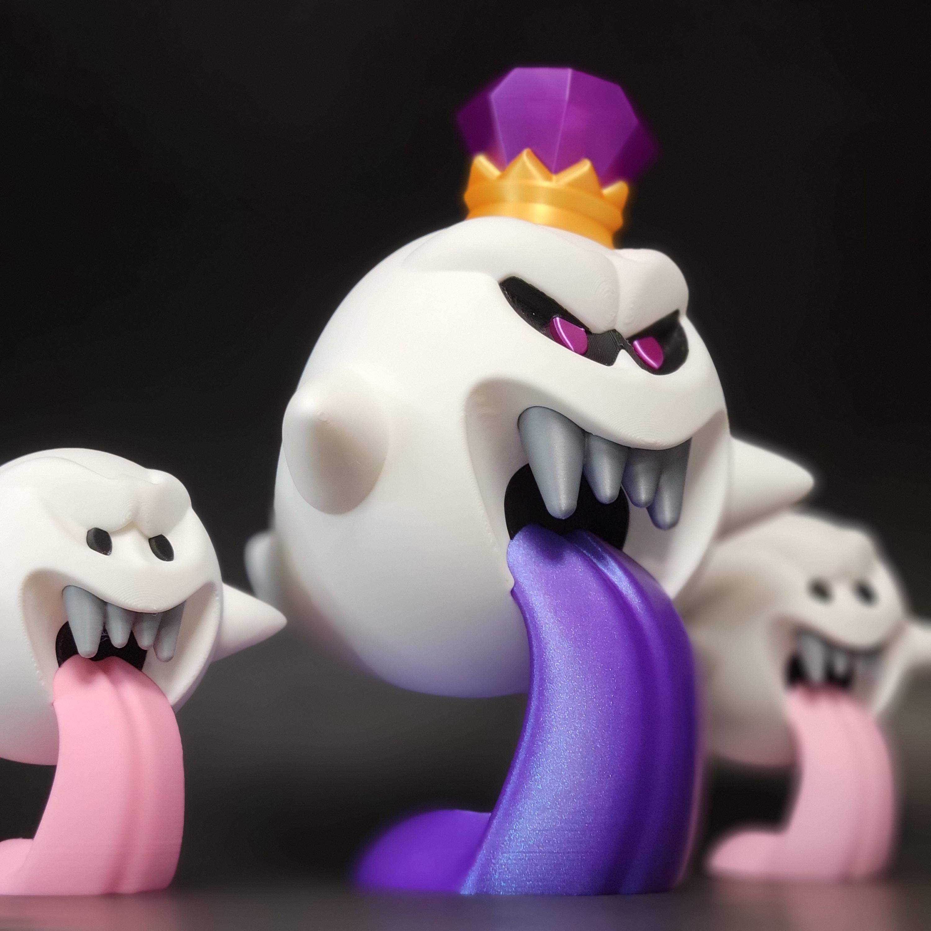 King Boo and Normal Boo | Glow in the Dark | 2 Sizes | Great Gift
