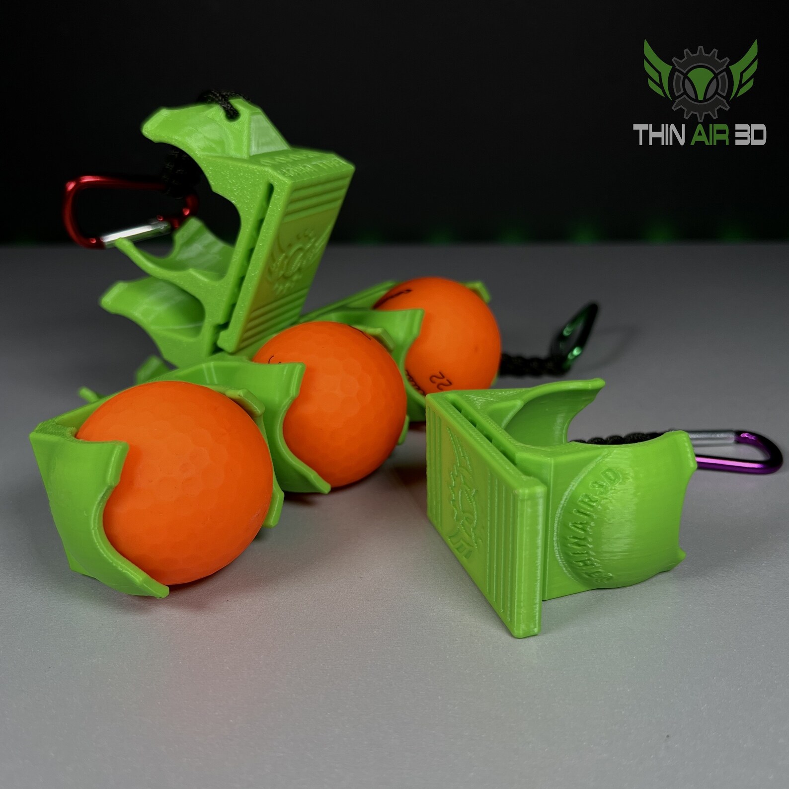 Golf Ball Holder Golf Ball Caddy 13 Golf Balls Golf Bag Etsy