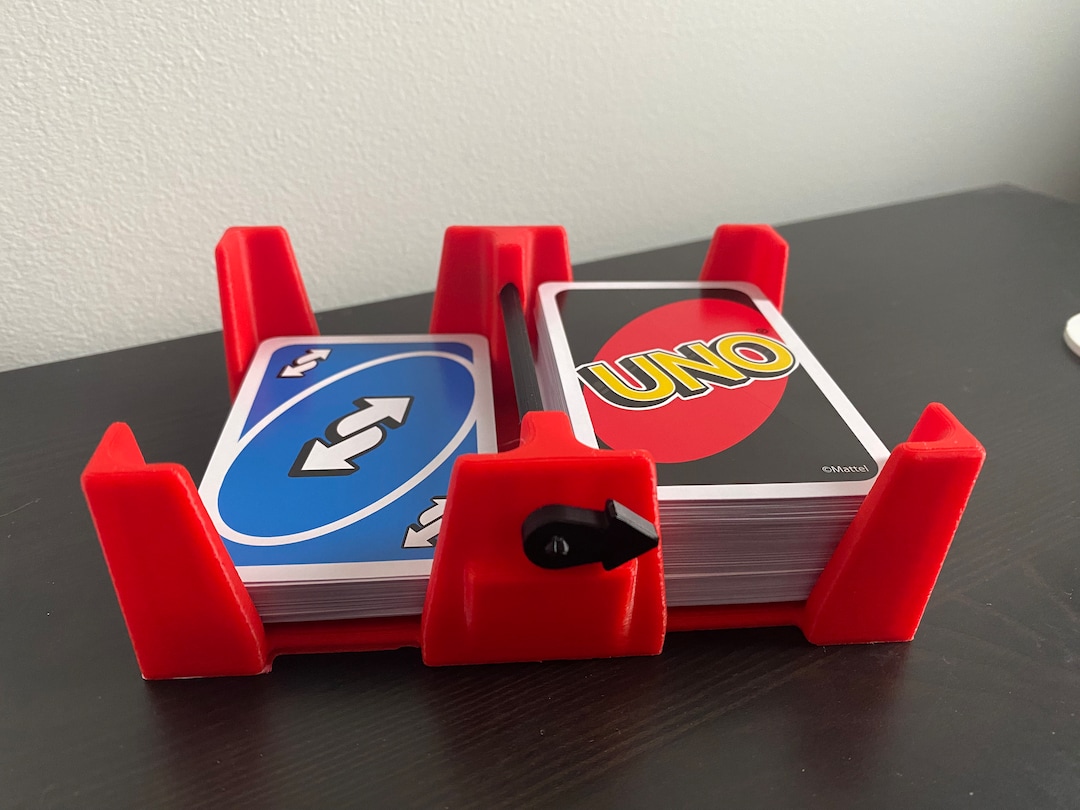 UNO Card Holder with Turn Direction Arrows