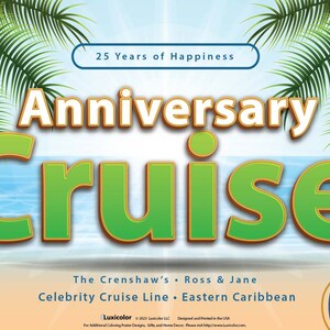 Custom Cruise Door Decorations | Cruise Cabin Door Sign | Cruise Door Decor | Personalized Cruise Cabin Door Banners | T1009