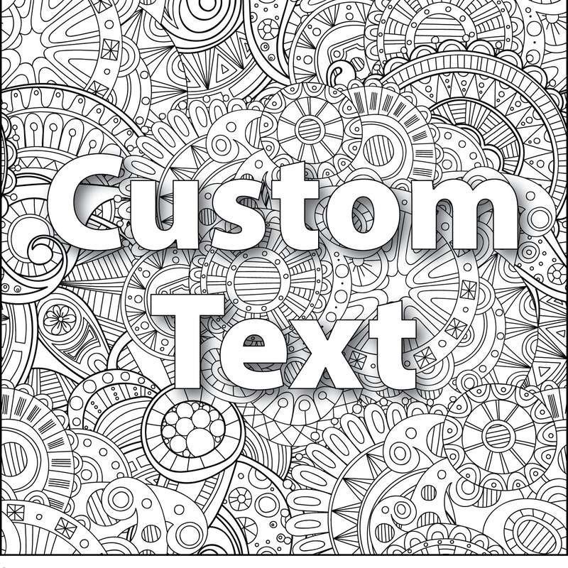 Zendoodle Coloring - Etsy