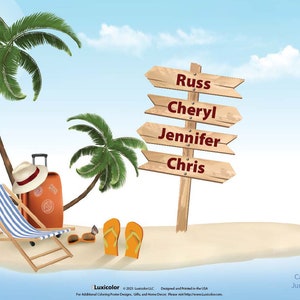 Custom Cruise Door Decorations | Cruise Cabin Door Sign | Cruise Door Decor | Personalized Cruise Cabin Door Banners | T1012