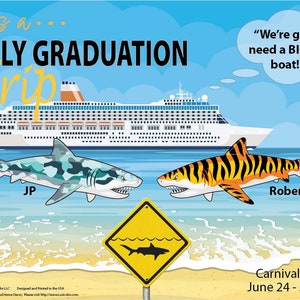 Custom Cruise Door Decorations | Cruise Cabin Door Sign | Cruise Door Decor | Personalized Cruise Cabin Door Banners | T1017