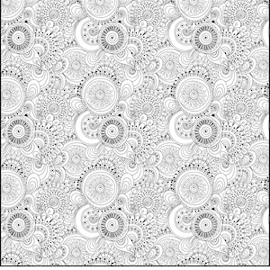巨大な Zendoodle マンダラ塗り絵ポスター | あらゆる年齢層に贈る美しい塗り絵ギフト | パーソナライズ | C1156