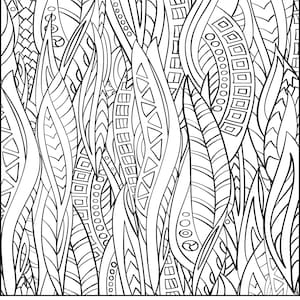巨大な Zendoodle マンダラ塗り絵ポスター | あらゆる年齢層に贈る美しい塗り絵ギフト | パーソナライズ | C1152