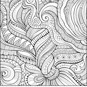 巨大な Zendoodle マンダラ塗り絵ポスター | あらゆる年齢層に贈る美しい塗り絵ギフト | パーソナライズ | C1147