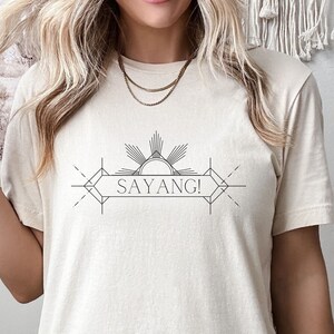 Sayang Filipijns Tagalog minimalistisch shirt, Unisex Filipijnse t-shirt, Filipijns gezegde shirt, trotse Filipijns, Tagalog shirt