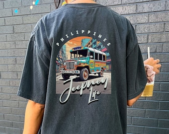 Jeepney Life Shirt, Filipino T-Shirt, Philippines Independence, Tagalog Shirt, Father's Day Gift, Pinoy Pride, Southeast Asian, Filipino Dad